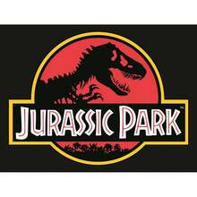 Jurassic World Classic Logo Print (Black/Red/Yellow) - 100% Mixed - (PM8800) - Black - View 1