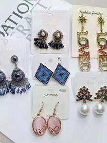 Spring Festival Book Clubs And Literary Charm, Random Accessories Featuring Earrings, Rings,, Bracelets