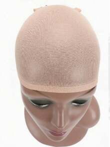 Stocking Wig Caps Stretchy Nylon Wig Caps For Women Plain Color Simple Wig Caps, Casual & Everyday Use (2pcs) It Is Used When Doing Makeup And Wearing A Wig, And It Is Suitable For Women Who Often Wear Wigs. Shower Towels For Beauty Salon, Hotel Sports,Home Essentials, Towel, Skin Care Hair Drying Towel Wrap