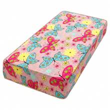2-Piece Single Bed Sheet Set With Children's Prints - Butterflies - View 3