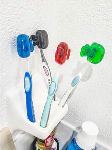 1 /3 /5 Mini caixas de proteção para cabeça de escova de dentes portáteis de viagem com desenho animado, caixas de armazenamento para cabeça de escova de dentes, mantenha sua escova de dentes limpa durante a viagem, caixas de proteção para cabeça de escova de dentes à prova de poeira, adequadas para a maioria das escovas de dentes manuais e elétricas, adequadas para banheiros, academias, viagens, férias, iates, praias, acampamentos ao ar livre, dormitórios e outros lugares