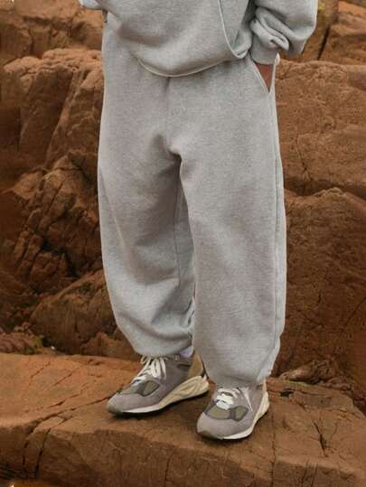 1pc Boys/Teens Outdoor Sports Casual Drawstring Waist Pants, Fashionable & Comfortable