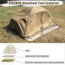 - Lona de campaa impermeable para camping, resistente y duradera, de aluminio, para piso, para senderismo, camping, mochileros, hamacas, picnic 125x 200 - 180*200cm - Ver 3