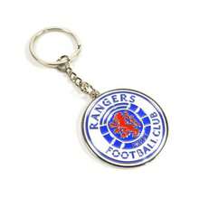Rangers FC Keyring (Royal Blue/White) - 100% Mixed - (BS3388) - Royal Blue - View 1