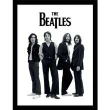 The Beatles Group Shot Framed Poster (Multicoloured) - 100% Mixed - (PM10553) - Multicolor - View 2