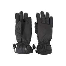 Mountain Warehouse Mens Waterproof Ripstop Gloves (Black) - 50% Polyamide/50% Polyester - (MW1726) - Black - View 3