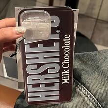 Hersey's Chocolate Box Candy Bar Funny Phone 16e, 16, 15, 14, 13, 12, 11 Pro, X, XR, XS, 8, Plus - Transparent TPU Soft Back Cover, Cool Phone, Drop Proof Phone, Birthday Phone, Chocolate Phone, So Cool Phone, Chocolate Bar Phone, Cute Phone, Cute Phone Silly, Gadget Accessory, Playful Design, Lightweight Material, Durable Cover, Novelty Loverschristmasfall Phone Casephone 17halloween Accessories - Trộn màu - Xem 4