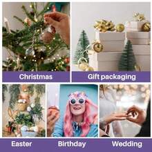 Sukh 4.9OZ Crinkle Cut Paper - Reusable Paper Shred Filler As Confetti Paper Stuffing For Baskets Birthday Decor Wedding Decor Craft Box Gift Bags And Wrapping Supplies In Purple - Ideal For Easter Party And Creative DIY Projects