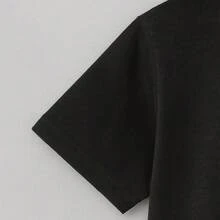 Blond Frank Ocean Aesthetic Vintage T-Shirt Blouse Unisex Men Women 100% Cotton Top Premium Streetwear New Arrival Fast Shipping Various Colors!! Plus Size - 黑色 - 查看 2
