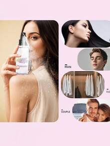 [Dual-Use Car & Home] 100ml Hand Fragrance Spray, Car Air Freshener Fragrance Spray, Long-Lasting Scent, Odor Eliminator For Smoke, Portable Aromatic Deodorizer For Car, Home & Office, Multiple Fragrance Options,Soothe Emotions, Create A Romantic Atmosphere, Vanilla, Bubble Gum, Cherry, Strawberr - 彩色 - 查看 8