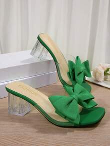 صنادل نسائية ذات كعب سميك عالي، بنمط الفراشة والزهور، أحذية أميرة أنيقة للزفاف