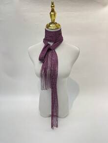 1 Stück modischer und vielseitiger Damenschal mit Quasten für Kleider