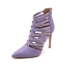 lunryet Women's Platform Heel Dance Boots Peep Toe Latin Salsa Ballroom Ankle Dance Shoes TINA-10 - LAVENDER - 查看 6