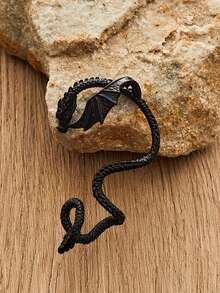 Örhängen i bohemisk stil med pterosaurieform, tillbehör till älvkostymer, cosplay-rekvisita, gotiska retroörhängen, lämpliga för fester, maskerader och vardagskläder, födelsedags- och festpresenter - Multifärgad - Visa 13