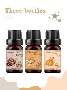10ml, 9 Unique Food Scented Essential Oils, Suitable For Aroma Stone, Humidifier, Diffuser, DIY Candles, Caramel Pudding, Macaron Honey Water, Pumpkin Pie, Green Grape Gummy, Christmas Cookies, Christmas Cream Sponge Cake, Christmas Yule Log Cake, Donut Fragrance, Great For Valentine's Day, Christmas Eve, And Excellent Gift Choice For Friends - A Variety Of Food Aromatherapy Essential Oils - View 19