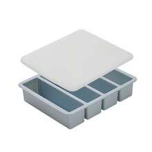 1/2pcs Silicone Food Storage Containers - Durable Kitchen Storage Boxes For Soups, Broths And Sauces - Stackable Green Food Prep Containers - Essential Kitchen Accessories - 彩色 - 查看 7