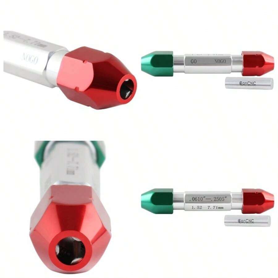 0.061 pulgadas u2013 0.250 pulgadas Go/No Go - Juego de 6 piezas, 3350 - 0101x6 - 0,061" - 0,250" - Ver 1