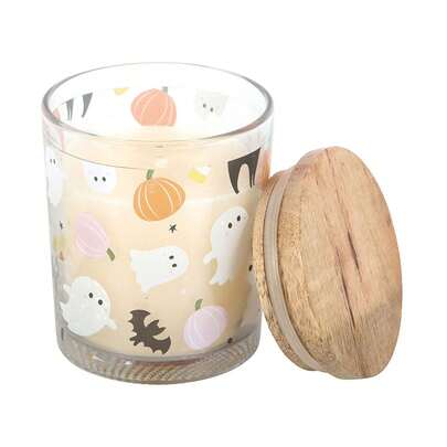 Something Different Candy Corn Halloween Scented Candle (White) - 100% Mixed - (SD10189)