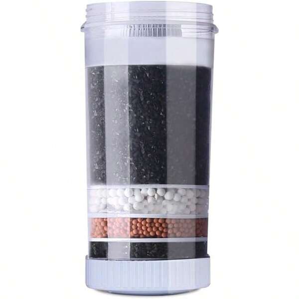 Water Dispenser Filter Suit For Cooler Bottle Container Office Home Living Room Indoor Replacement Purifier System 6 Stage Filtration Ceramic Carbon Mineral Cartridge