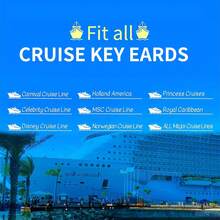 B - 6 Pcs Waterproof Lanyards With Detachable Buckle & ID Badge Holder For Cruise Ship Key Cards & Essentials,23417828