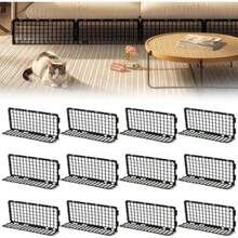 Ssumght Under Couch Blocker Under Bed Blocker For Pets Toys Barrier 12 Pack Furniture Couch Guards Bumper For Stopping Cats Dogs From Getting Under Sofa Gap 37 * 17cm Total Length 442cm