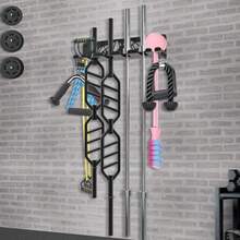 Estantería para barra de pesas de entrenamiento de fuerza