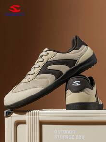 HOBIBEAR 2025 New Women Casual Sneakers, Fashionable Minimalist Versatile Flat Shoes, Wide Toe Women Skateboard Shoes, Suitable For All Seasons - Light Brown - View 5