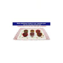 Juego de sartenes compatible con Easy Bake Ultimate Oven incluye sartn rectangular para cupcakes y sartn redonda - plateado - Ver 4