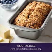 - Molde antiadherente para horno 22, 8x 12, Gris, 9 Inchx 5 Inch, 1 - gris - Ver 6