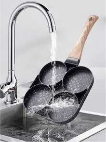 1pc Egg Frying Pan, Non Stick Pancake Frying Pan, Granite Egg Frying Pan With Heat-Resistant And Cooking Handle, Multifunctional Breakfast Frying Pan, Suitable For Gas Stoves And Induction Cookers