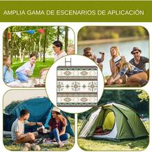 Mantas de Picnic Impermeables para Exteriores, Sbana de Picnic Impermeable Resistente a la y la Intemperie 198x198 para Csped Exterior Vacaciones Camping Viajes Senderismo Jardn - Atributo único - Ver 5