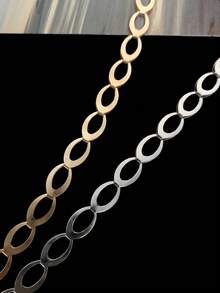 1pc Simple Versatile Single Layer Beaded Chain Hat Accessory, Multifunctional Detachable Hat Chain, Daily Hat Decoration