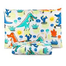 2-Piece Single Bed Sheet Set With Children's Prints - Crocofun - View 3