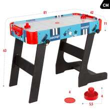 Color Baby Mesa Air Hockey madera patas plegables 81x42x63 cm ✅ Entrega 24/48h a España (península) - Multicolor - Ver 4