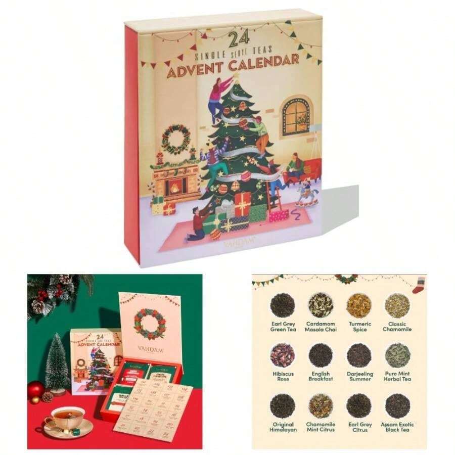 Limited Edition - Advent Calendar 2025 Tea Bags 24 Unique Flavors