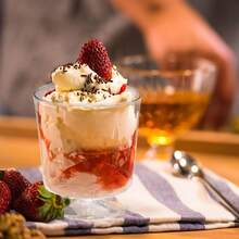 10/40个迷你甜点杯 - 2盎司塑料派对餐杯，适用于开胃菜、慕斯等 - 非常适合婚礼、生日和庆祝活动