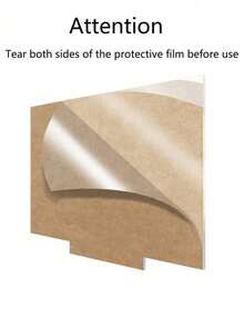 1 pieza Luz de noche de tablero acrílico, con interruptor (incluye base, cable USB, lápiz y tablero acrílico), tablero de mensajes con función borrable y función de iluminación para escritura a mano - Blanco - Ver 10