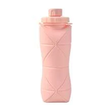 1pc 600ml Silicone Mug, Lightweight Foldable Water Bottle, Foldable Travel Mug For Picnic Hicking Camping Climbing, Large Capacity Outdoor Sports Water Bottle For Running And Fitness Yoga - 彩色 - 查看 4