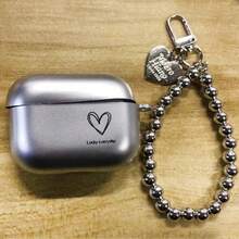 Simple Heart-Shaped Anti-Drop Protective Case Suitable For AirPods Bluetooth Earphones, Scratch-Resistant And Shock-Proof - 326 Line Love - View 7