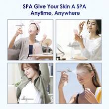 Kit de aerógrafo portátil de doble acción con batería recargable - Alimentado por USB, compresor de mano, adecuado para maquillaje, arte de uñas, tatuajes, manualidades y decoración de pasteles, conjunto de compresor de aerógrafo inalámbrico