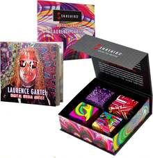 Shashibo Limited Edition Gartel Shape Shifting Box - Award-Winning, Patented Fidget Cube W/ 36 Rare Eartagnets - Designed By Digital Art Pioneer Laurence Gartel (4 Pack),23413076 - 橄欖綠 - 查看 1