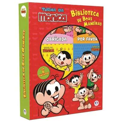  Turma da Mônica Biblioteca de Boas Maneiras - Ciranda Cultural