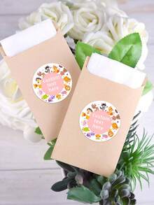 24 ملصق مخصص بقطر 4 سم، ملصقات أعمال شخصية، ملصقات مخصصة بأي تصميم أو شعار أو صورة أو نص أو عنوان أو رمز الاستجابة السريعة