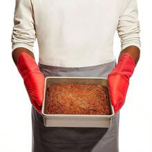 Good Grips Molde metlico antiadherente para pizzas, Muffin Pan, Metlico - Molde cuadrado para tartas de 9 pulgadas - Ver 8