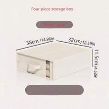 Large Storage Bags, Clothes Storage Bins Foldable Closet Organizers Storage Containers With Reinforced Handle For Clothing, Blanket, Comforters, Bed Sheets, Pillows And Toys - Multicolor - View 6