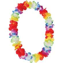 Fiestas Guirca Collar Hawaiano Multicolor para Fiestas y Celebraciones, Accesorio Festivo para Niños y Adultos, Collar de Flores de 6,50 CMS con Diseño Tropical y Vibrante, Ideal para Decoración, Disfraces y Eventos Temáticos - Envío GRATIS ✅ Entrega 24/48h a España (península) - Multicolor - Ver 4