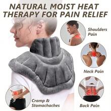 Microwave Heating Pad For Neck Shoulders And Back Pain Relief With Moist Heat Weighted Microwavable Heated Neck Wrap Warmer Uncented Gery Christmas Gifts,Hand Warmers,Gifts For Men,Stocking Stuffers,Hand Warmers Rechargeable - Heatneckwrap - View 3