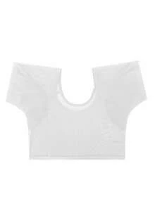 1件/2件装腋下吸汗背心，6种颜色可选，可水洗防汗背心，适合女性和女孩，黑色/白色衬衫垫，保护女性腋下，吸汗垫，透气服装 - 彩色 - 查看 19