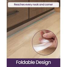 Clear Kitchen Rug Mat, Waterproof Non-Slip Vinyl Runner For Floor Protection, Washable Carpet For Laundry Room, Hallway, Front Door, Sink - Clear - View 6