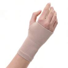 1pc Knitted Nylon Wrist & Palm Protector, Elastic Breathable 4-Way Stretch Compression Wrist Support Sleeve For Badminton, Mouse Hand - 彩色 - 查看 13